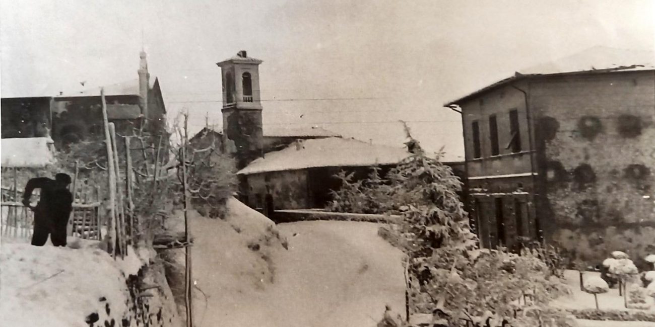 Schignano chiesa anni 40